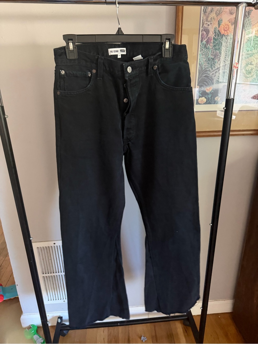 Re/Done & Levi’s size 29 Button-Fly Jeans